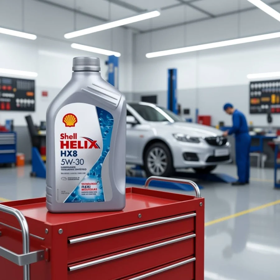 Óleo Shell Helix HX8 Synthetic 5W-30 1 Litro — imagem 2